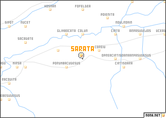 map of Sărata