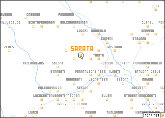 map of Sărata