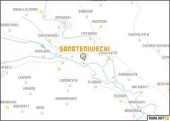 map of Sărătenii Vechi