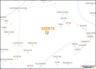 map of Sarate