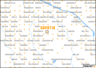 map of Sāratia