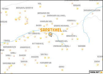 map of Sarat Khel