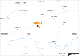 map of Saratlı