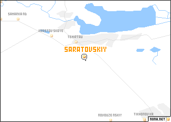 map of Saratovskiy