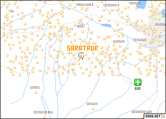 map of Sāratpur