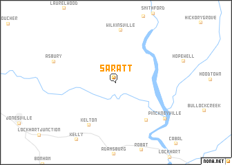 map of Saratt