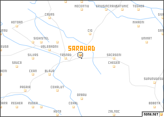 map of Sărăuad