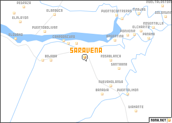 map of Saravena