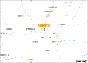 map of Saraya