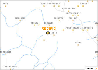 map of Saraya