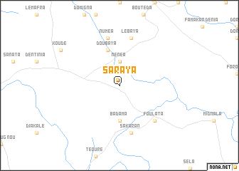 map of Saraya