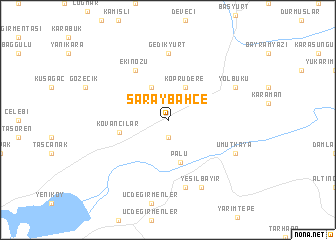 map of Saraybahçe