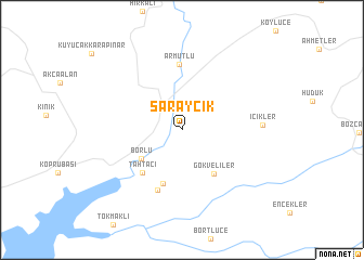 map of Saraycık