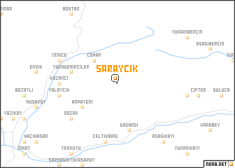 map of Saraycık