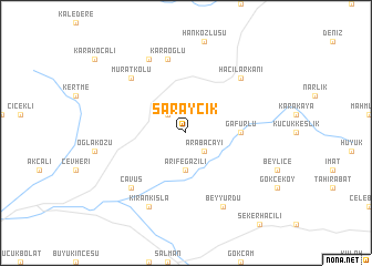 map of Saraycık