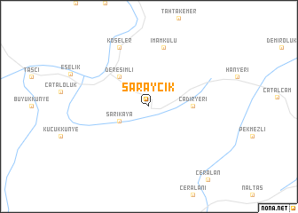 map of Saraycık