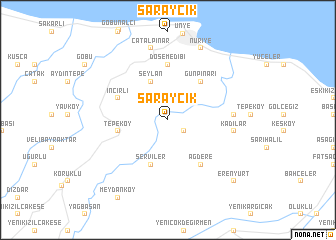 map of Saraycık