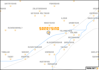 map of Saraysino