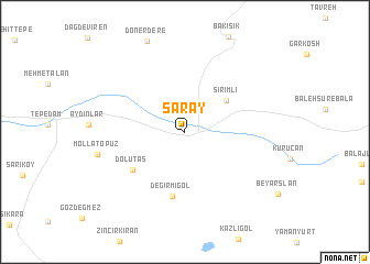 map of Saray