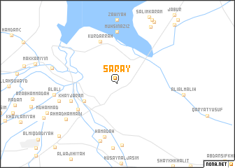 map of Sarāy