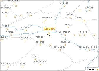 map of Sarāy