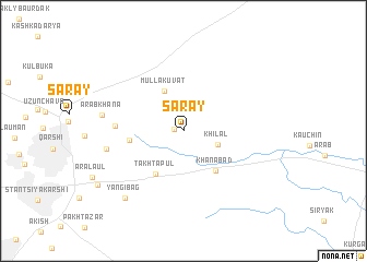 map of Saray