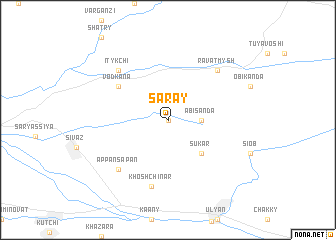 map of Saray