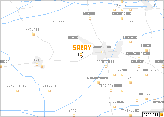 map of Saray
