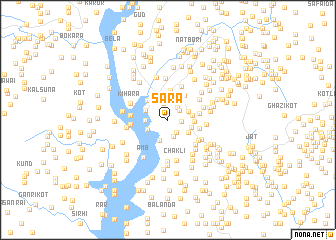 map of Sara