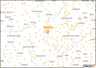 map of Sāra