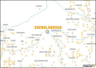 map of Sarbāla Bānda