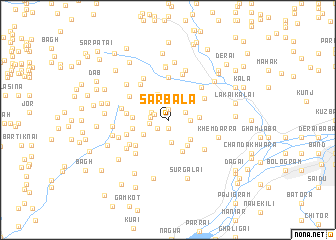 map of Sarbāla