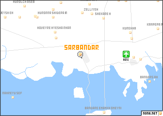 map of Sar Bandar