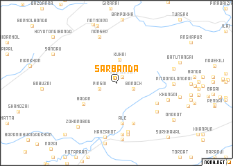 map of Sar Banda