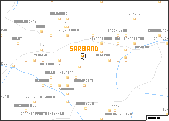 map of Sarband