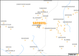 map of Sarband