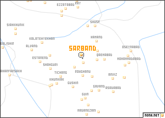 map of Sarband