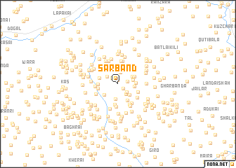 map of Sarband