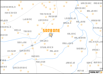 map of Šarbane