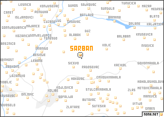 map of Šarban