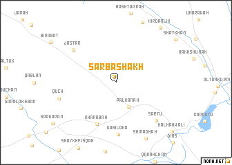 map of Sarbashākh