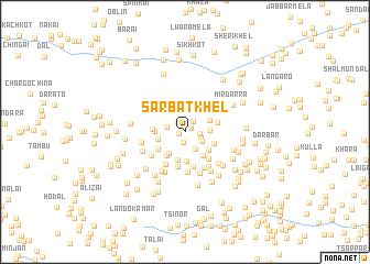 map of Sarbat Khel