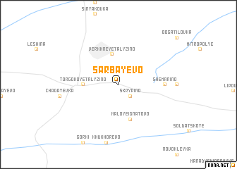 map of Sarbayevo