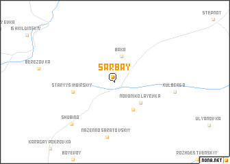 map of Sarbay