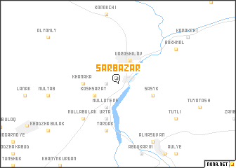 map of Sarbazar