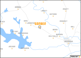 map of Sarber