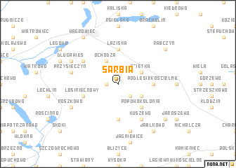 map of Sarbia