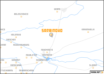 map of Sarbinowo