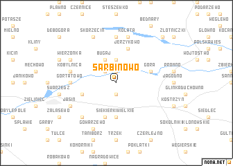 map of Sarbinowo