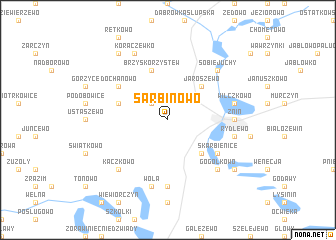 map of Sarbinowo